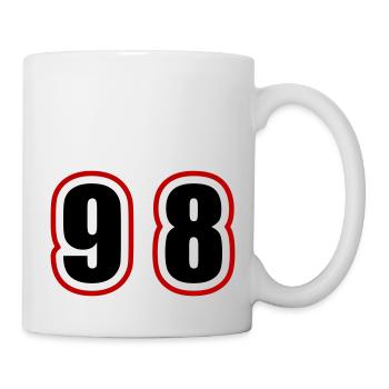 98 Number College - Mug - white - Right