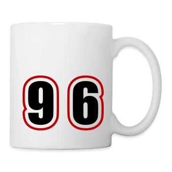 96 Nombre Collège - Mug blanc - blanc - Droite