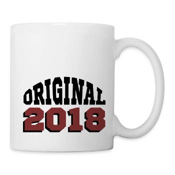 Ursprünglich: 2018 - Tasse - Weiß - Rechts