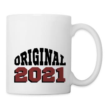 Ursprünglich: 2021 - Tasse - Weiß - Rechts
