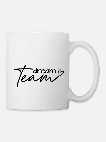 Dream Team - Tasse - Weiß