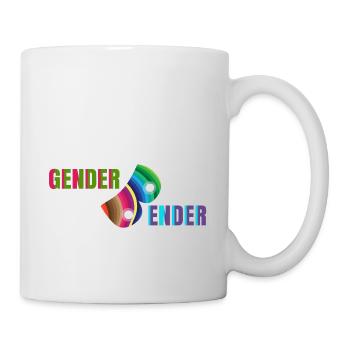 Gender-Bender hat den Regenbogen gefunden - Tasse - Weiß - Rechts