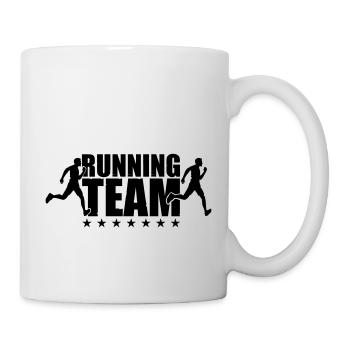 running team - Mug - white - Right