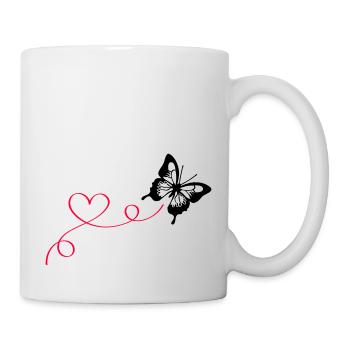 Butterfly Love - Mug - white - Right