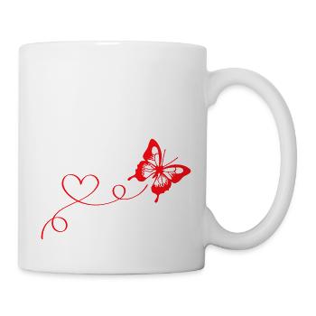 Butterfly Love - Mug - white - Right