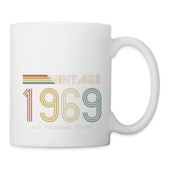 Episch & Legendär Jahrgang 1969: 55-jähriges Jubiläum - Tasse - Weiß - Rechts