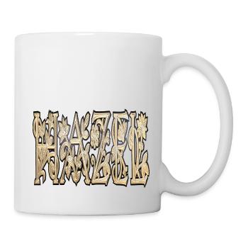 hazel - Tasse - Weiß - Rechts