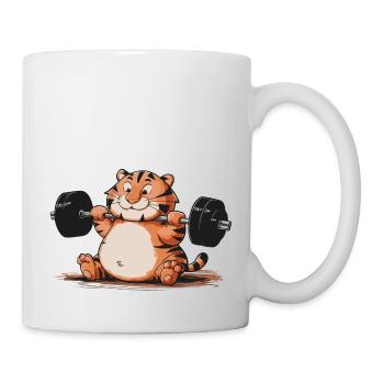 GYMNASE TIGRE - Mug blanc - blanc - Droite