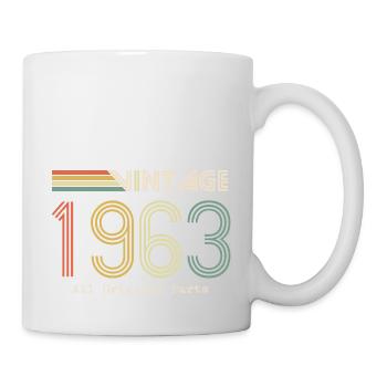 Epic and Legendary born in 1963: 61st anniversary - Mug - white - Right