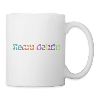 Team delulu - Tasse - Weiß - Rechts
