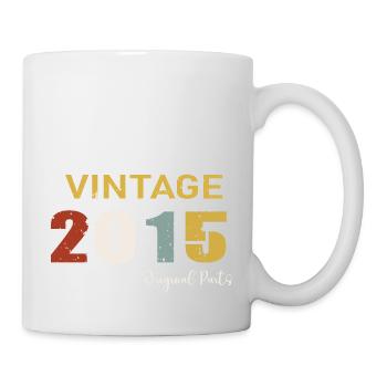 Original parts 2015 - 9 Year Anniversary Gift - Mug - white - Right