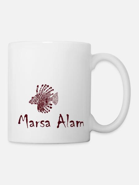 Marsa Alam - Ägypten - mit Feuerfisch - Tasse - Weiß