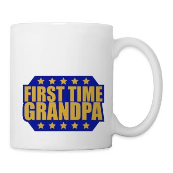 Première fois grand-père Meilleur grand-père Grand-père Amour Grand-père - Mug blanc - blanc - Droite