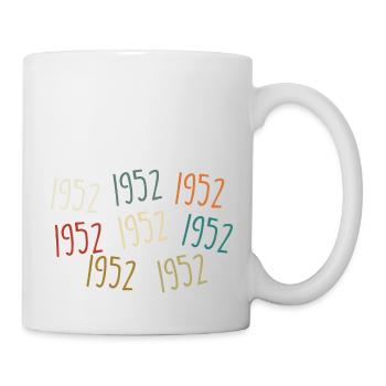 Born in 1952, year of birth - legendary since 1952 - Mug - white - Right