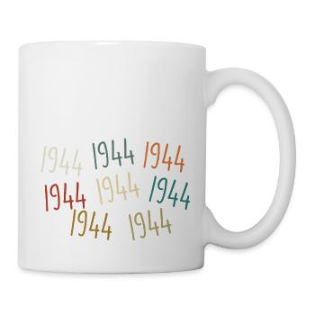 Born in 1944, year of birth - legendary since 1944 - Mug - white - Right