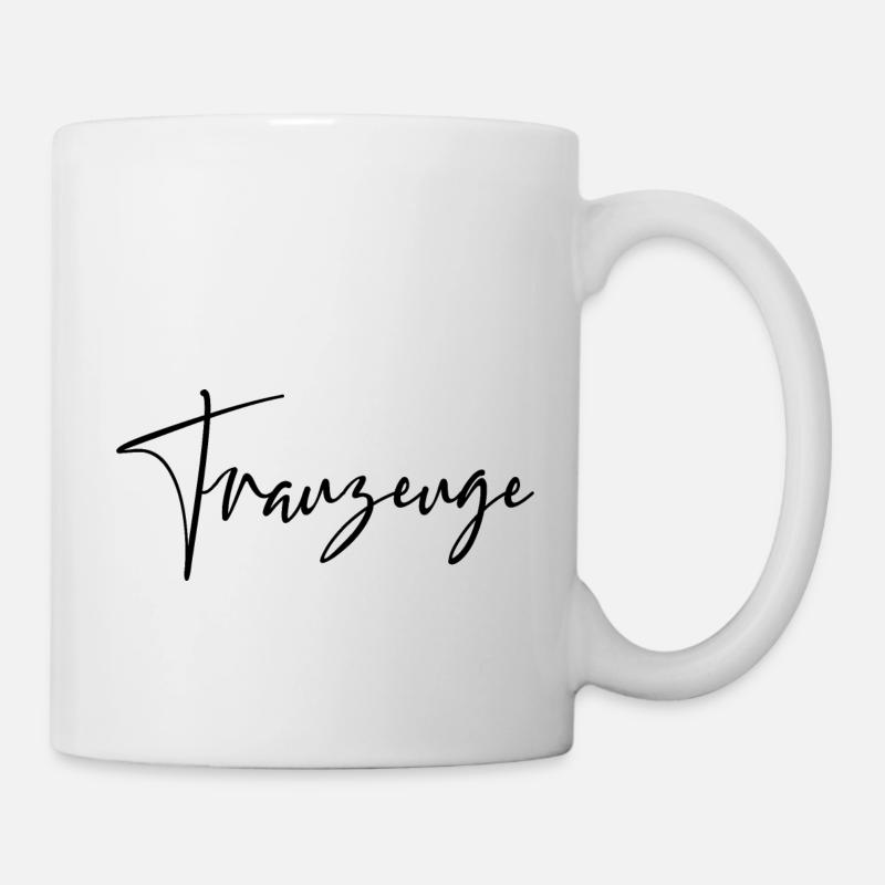 Trauzeuge - Tasse - Weiß