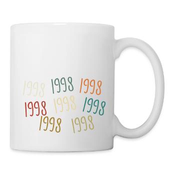 Né en 1998 - légendaire depuis 1998 - Mug blanc - blanc - Droite