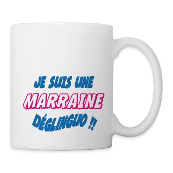 I AM A GODMOTHER !! - Mug - white - Right
