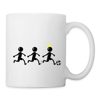 Joueur de club de l’équipe de football - Mug blanc - blanc - Droite