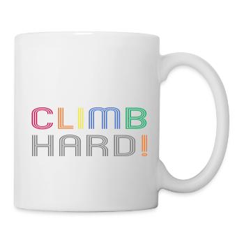 Klettern Bouldern Klettersport Klettergarten - Tasse - Weiß - Rechts