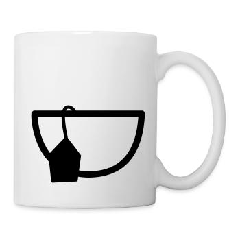 Tee - Tasse - Weiß - Rechts