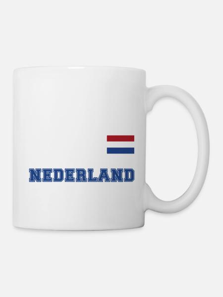 Look maillot des Pays-Bas - Pays-Bas - NEDERLAND - Mug blanc - blanc