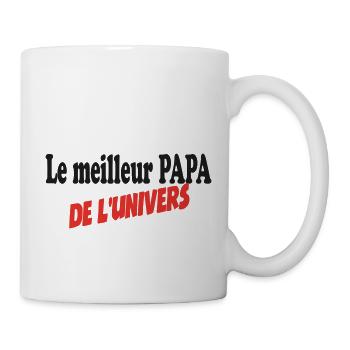 The best PAPA in the universe - Mug - white - Right