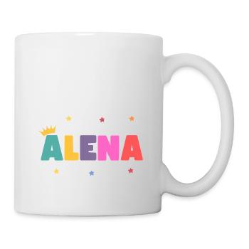 Alena! Personalisierbar - Tasse - Weiß - Rechts
