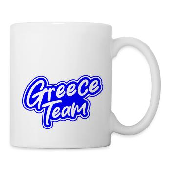 Greece Team - Tasse - Weiß - Rechts