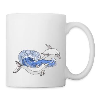 Delphine - Tasse - Weiß - Rechts