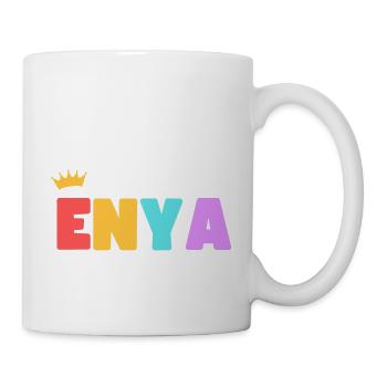 Enya ! Personnalisable - Mug blanc - blanc - Droite