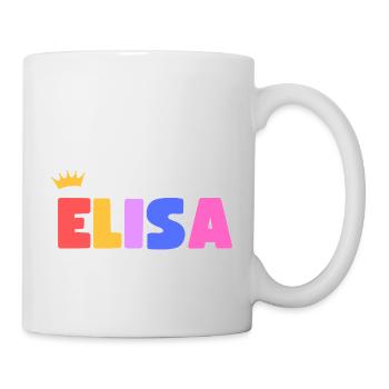 TEST ELISA! Personnalisable - Mug blanc - blanc - Droite