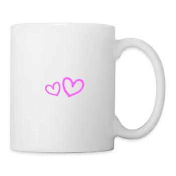 Beste Oma Herz Liebe - Tasse - Weiß - Rechts
