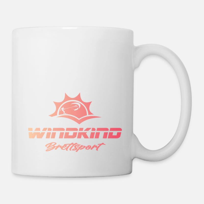 Kitesurfing - Mug - white