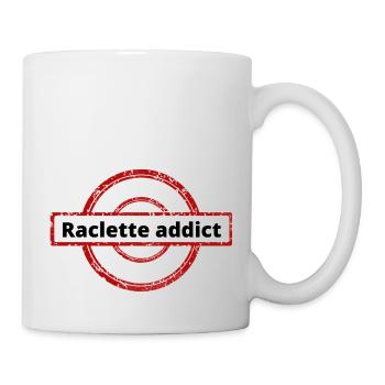 Raclette Addict - Mug blanc - blanc - Droite