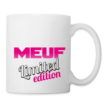 MEUF LIMITED EDITION - Mug blanc - blanc - Droite