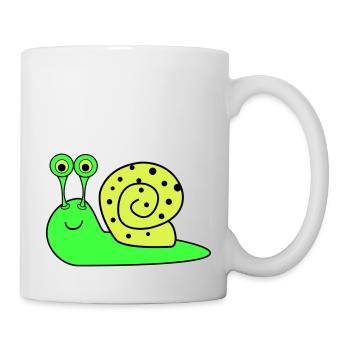 Snail Funny - Mug - white - Right