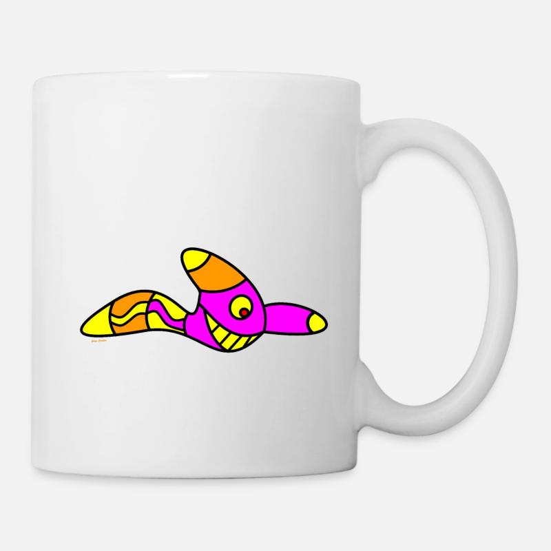 Chemise ver - Mug blanc - blanc
