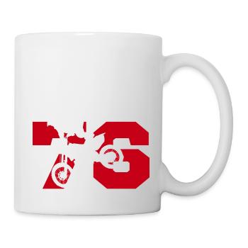 Moto 76 Biker - Tasse - Weiß - Rechts