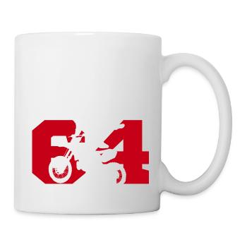 Moto 64 biker - Mug - white - Right