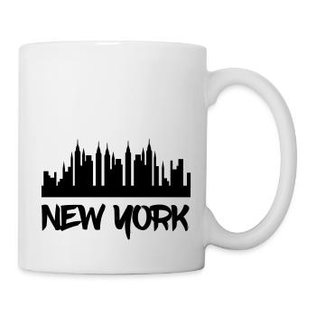 New York - Mug blanc - blanc - Droite