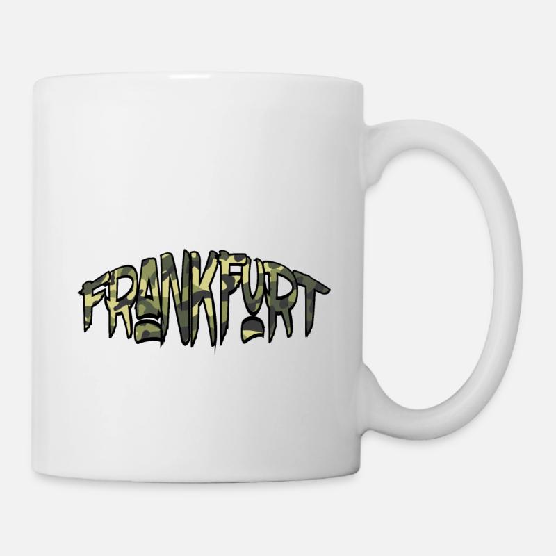 Camouflage de Francfort - Mug blanc - blanc