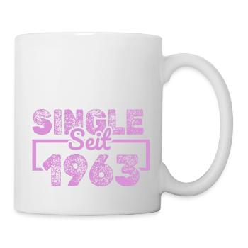 Single 1963 - Tasse - Weiß - Rechts