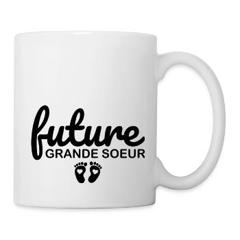 Child Child Future Big Sister - Mug - white - Right
