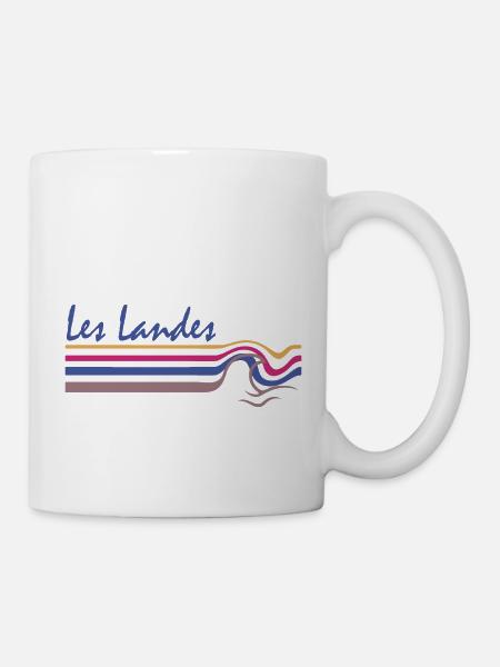 022 LES LANDES4 - Mug blanc - blanc