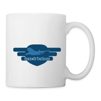 QueenOfTheSkies - Tasse - Weiß - Rechts