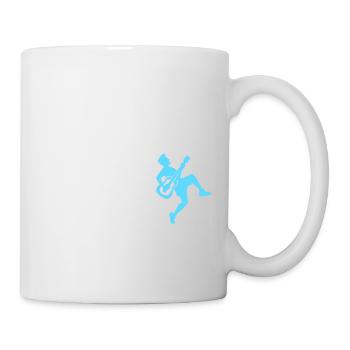 Guitar Evolution Play Bassist Guitarist Music - Mug - white - Right