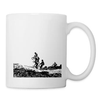 BMX (BMK) - Tasse - Weiß - Rechts