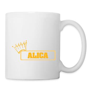 Nom : Alica - Mug blanc - blanc - Droite