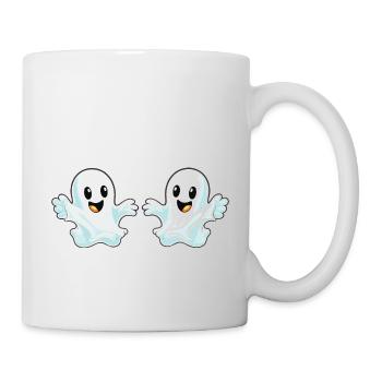 Geister - Tasse - Weiß - Rechts